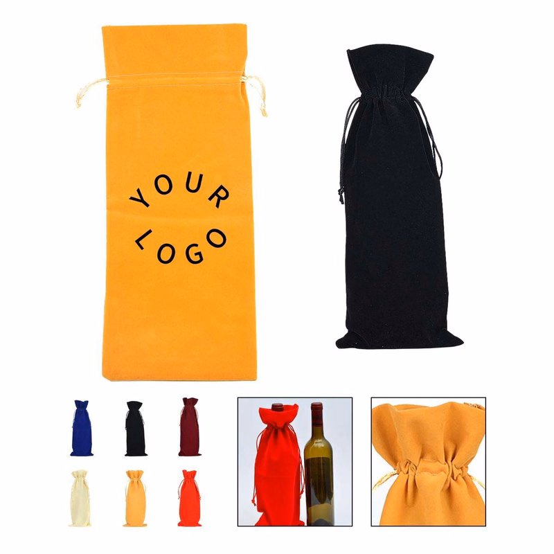 Eco Friendly Flannel Wine Bag for Gift Giving