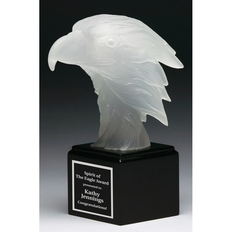 6-1/4" Frosted Eagle 1
