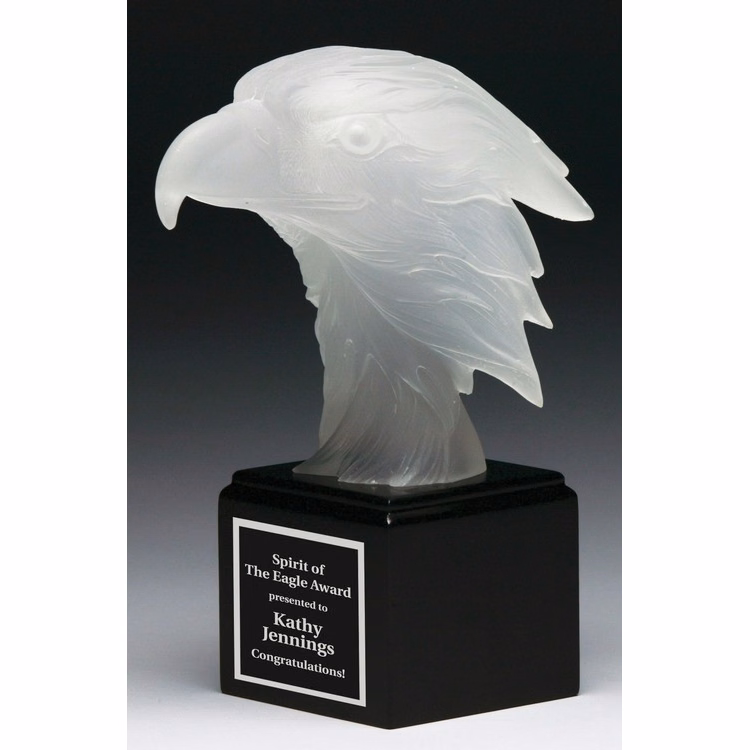 6-1/4" Frosted Eagle