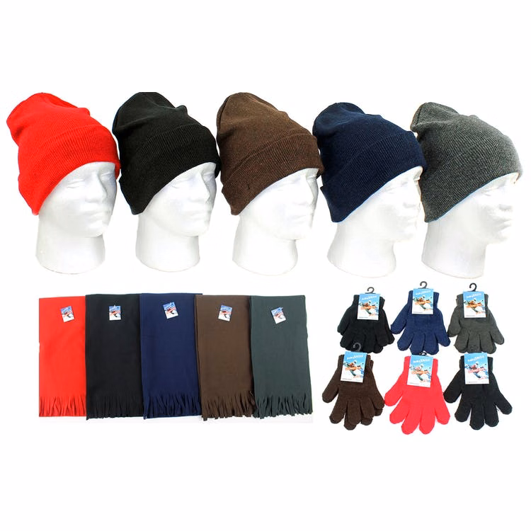Kids' Winter Hats Gloves & Scarves - Assorted Colors
