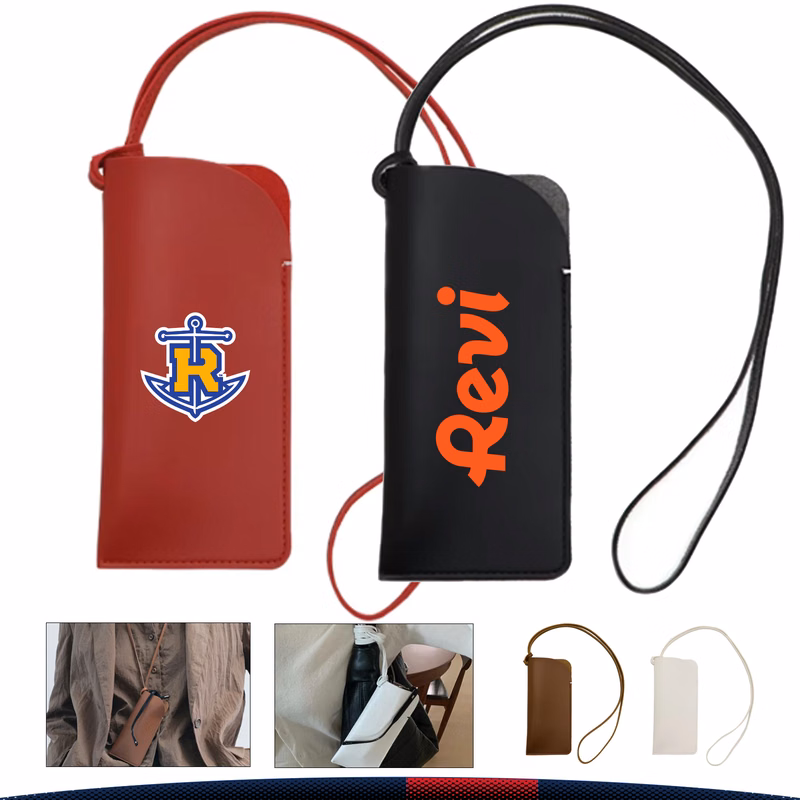 Glazelle Slip-in Opening PU Leather Glasses Case