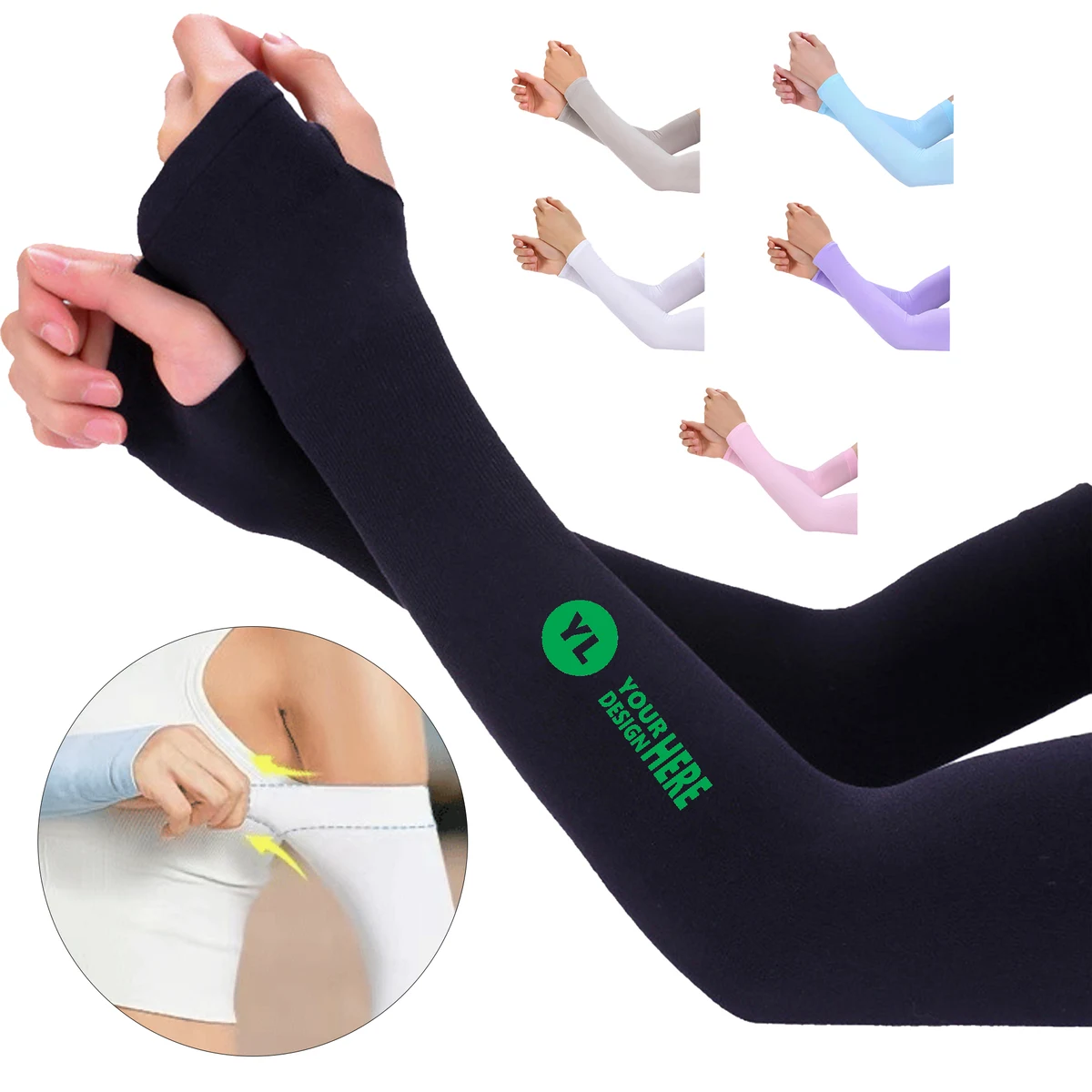 MOQ 30 Summer Outdoor Sun Protection Sleeve 1