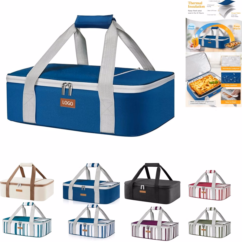 Insulated Casserole Carrier for Hot or Cold Food