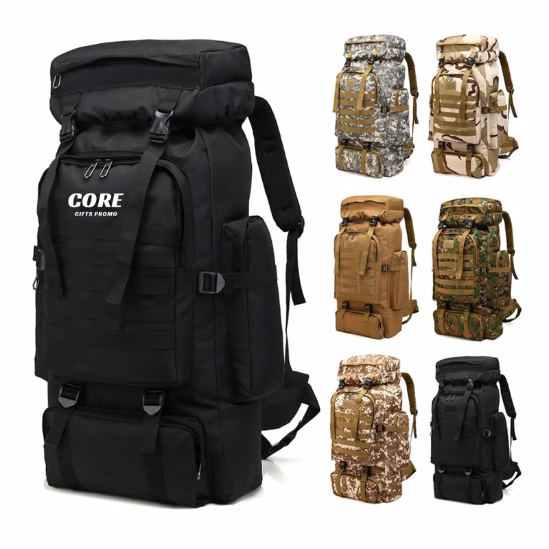 70L Camping Hiking Military Tactical Backpack