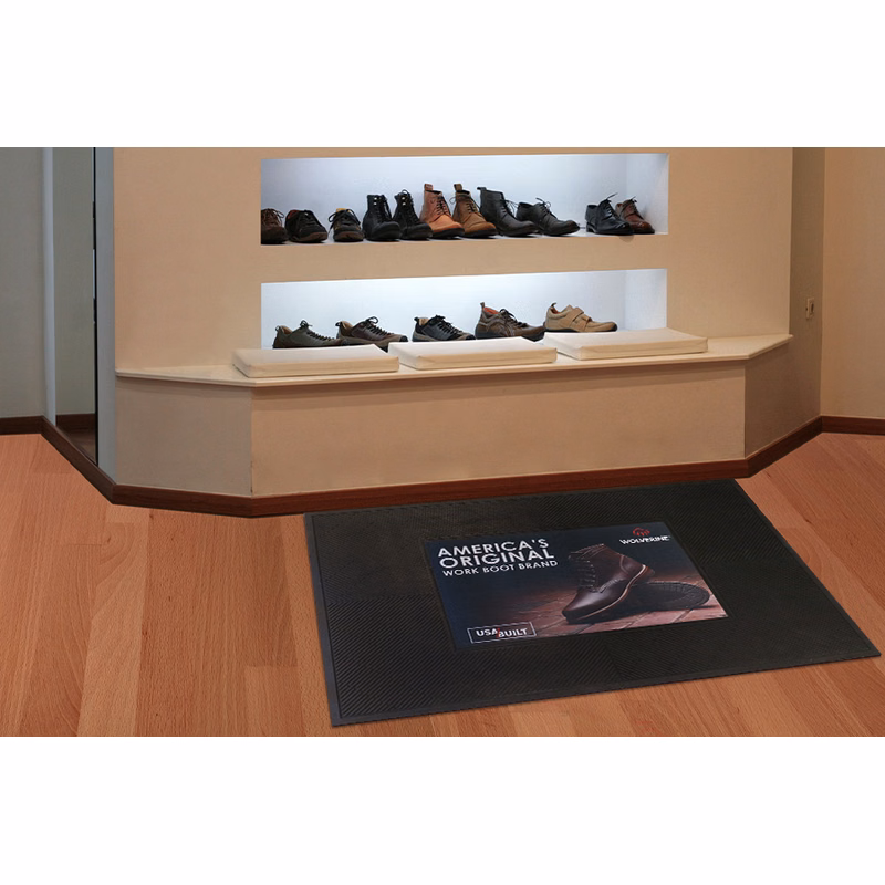 POP Scrape Impressions Logo / Scraper Mat (4' x 6')