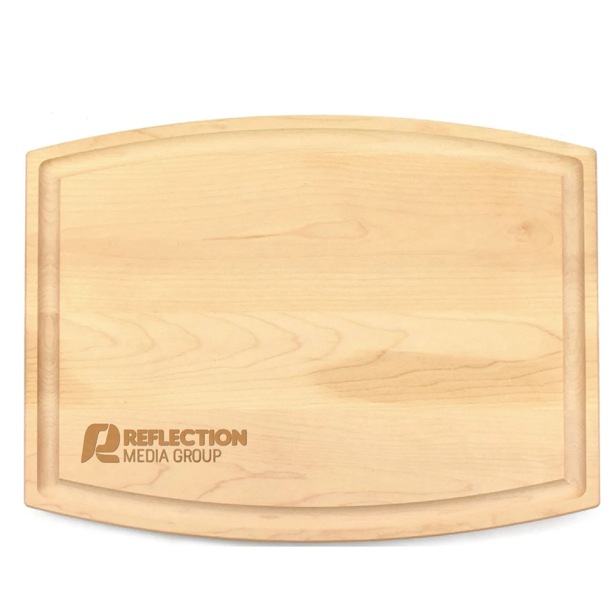 9" x 12" x 3/4" Maple Cutting Board with Juice Groove 1