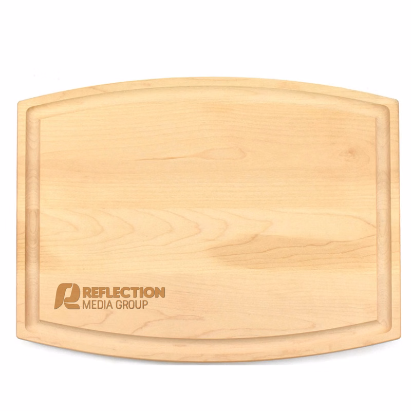 9" x 12" x 3/4" Maple Cutting Board with Juice Groove