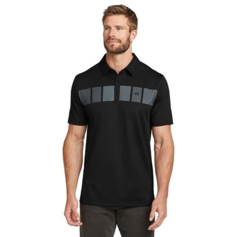 TravisMathew Cabana Chest Stripe Polo. 1