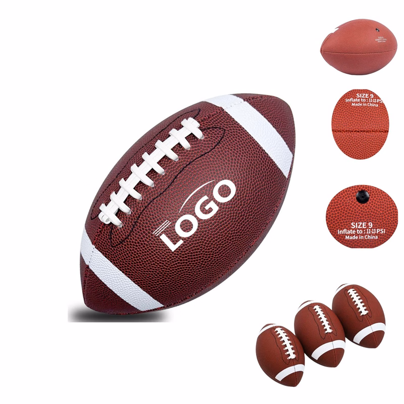 Size 9 PU Full Size Rugby Ball