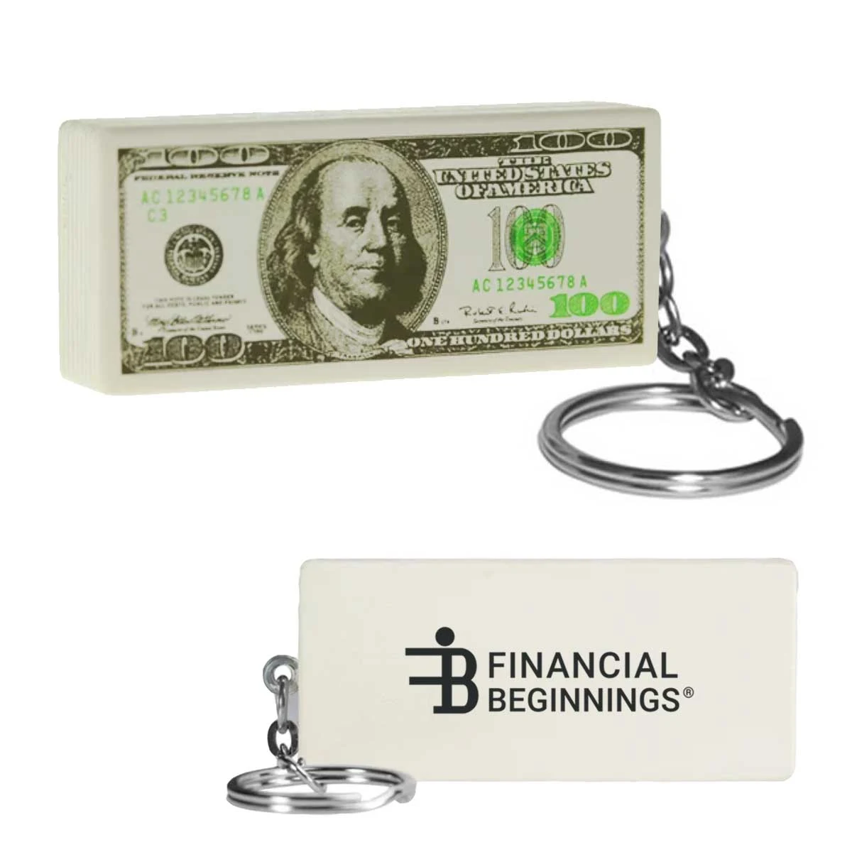 Money Stress Reliever Keychain 1