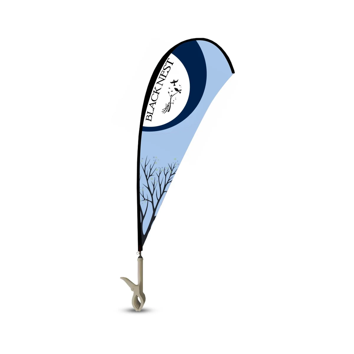 Clip Flags - Teardrop Single Sided (12.17" x 23.78") 1