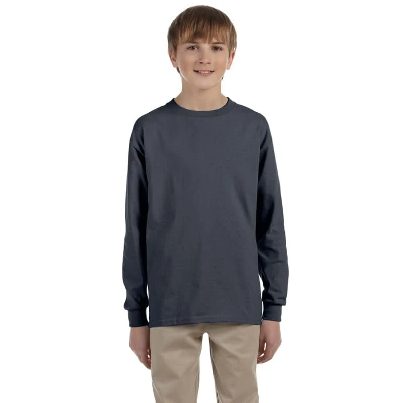 Gildan Ultra Cotton® Youth 6 Oz. Long-Sleeve T-Shirt 1
