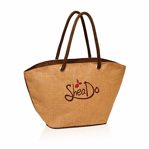 Jute Tote Bag - 21" W x 12" H