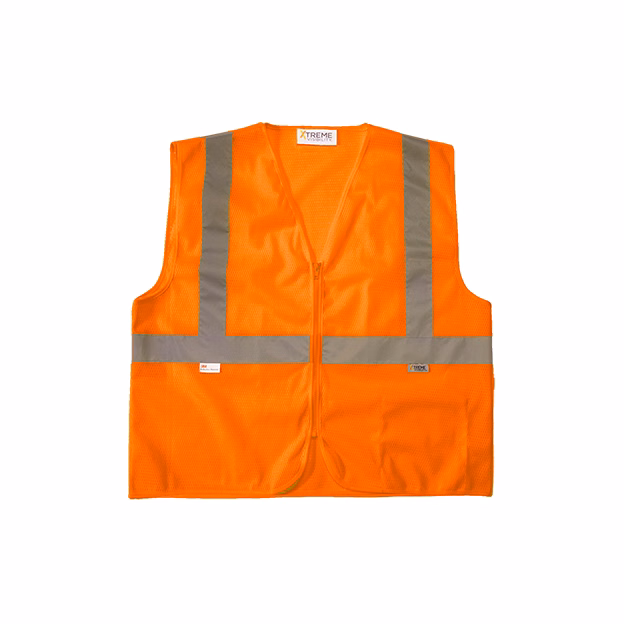 Xtreme Visibility Value Class 2 Zip Mesh Vest