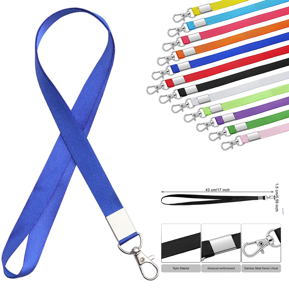 17" Cruise Lanyard Neck Lanyard 1