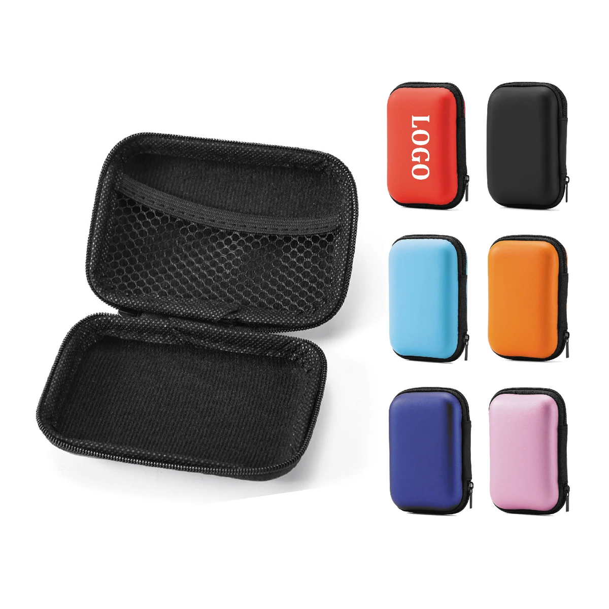 Eva Case Manufacture Travel Carrying Electronics Storage Organizer Case Eva Bag With Zipper 1
