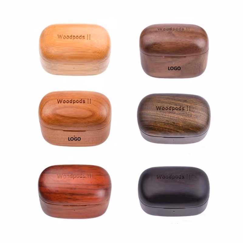 Wooden Wireless Ear Bud