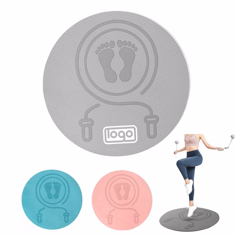 Round Fitness Anti Slip Shock Absorber Mat