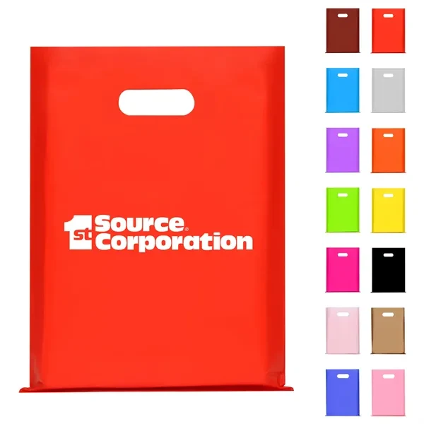 Plastic Boutique Bags with Die Cut Handles 1