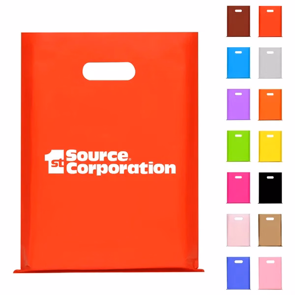 Plastic Boutique Bags with Die Cut Handles