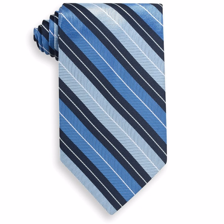 Mansfield Blue Stripe Tie