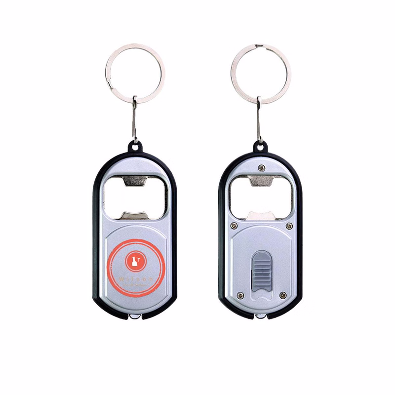 3 in 1 Bottle Opener LED Light Keychain