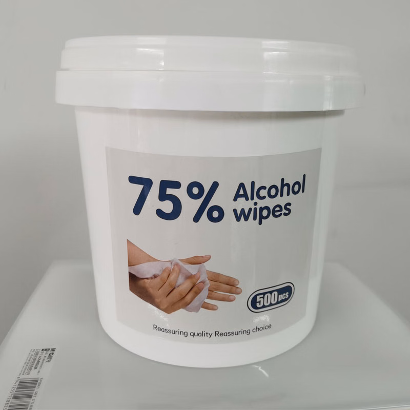 500 Sheets Bucket Hand Wipes For School And Restaurant