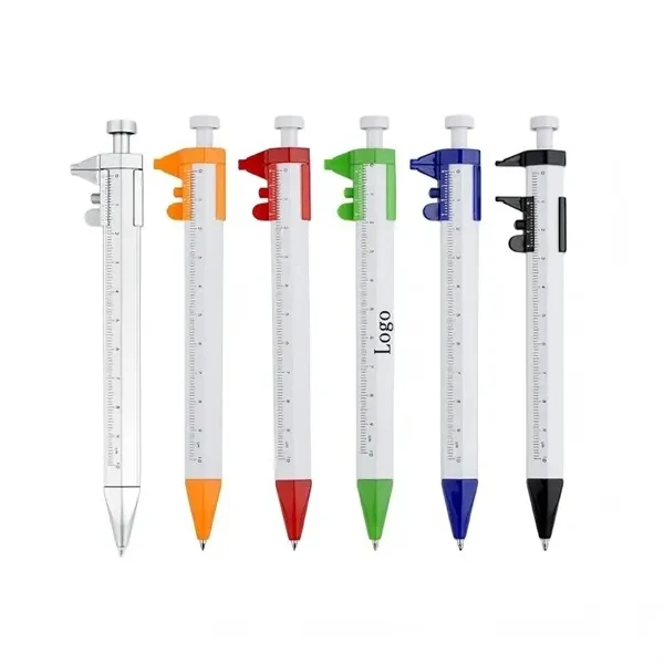 Custom Vernier Caliper Ballpoint Pen with 0.1mm Precision Measurement — Engineer Gift 1
