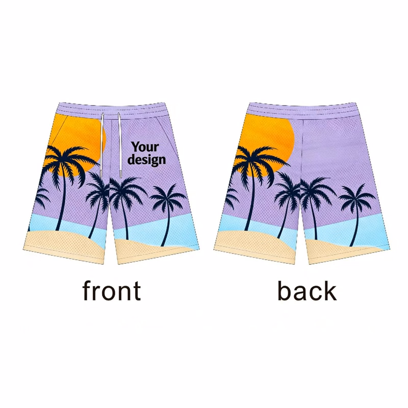 140G Mesh Beach Shorts