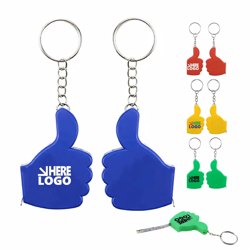 MOQ 20 Thumbs Tape Measure Keychain DIY Tool