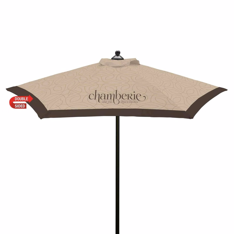 7' Steel Market Umbrella Double-Sided Dye Sub Kit