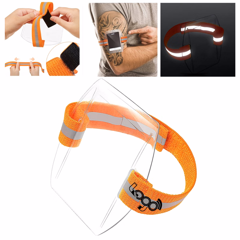 Horizontal Waterproof Badge Holder with Adjustable Strap