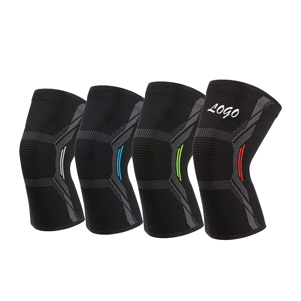 High Elastic Nylon Sports Knee Pads 1