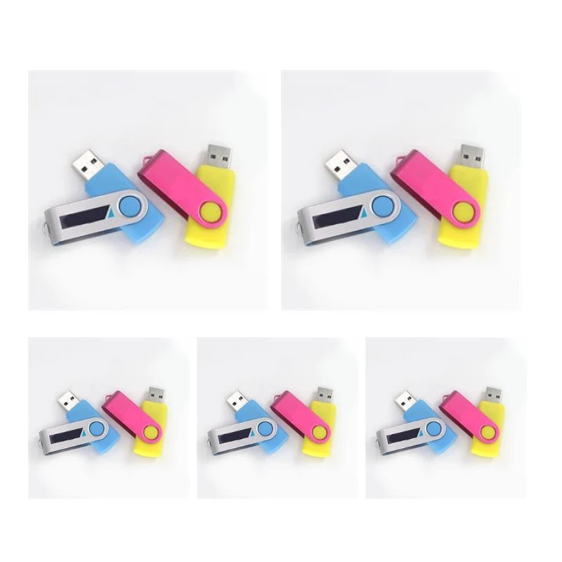USB Flash Drive w/ Custom Imprint Rotating Swivel 1