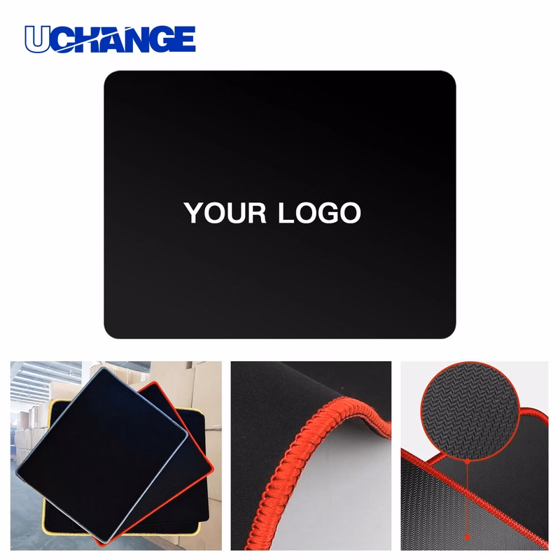 Rubber Mouse Pad Mat with Anti Slip Base