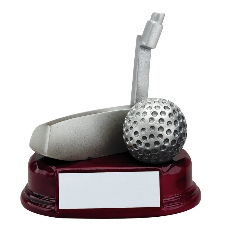 5 1/2" Putter Golf Resin Award 1