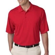 Embroidered UltraClub Men's Cool & Dry Moisture Wicking Polo Shirt 1