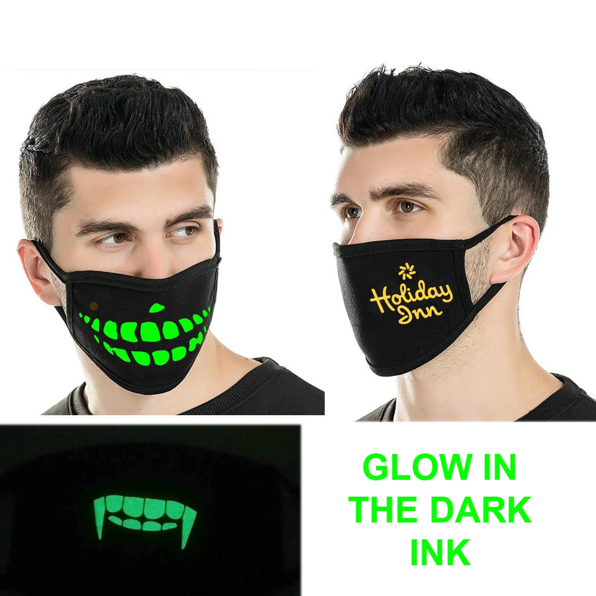 2 Ply Cotton Luminous Face Mask 1