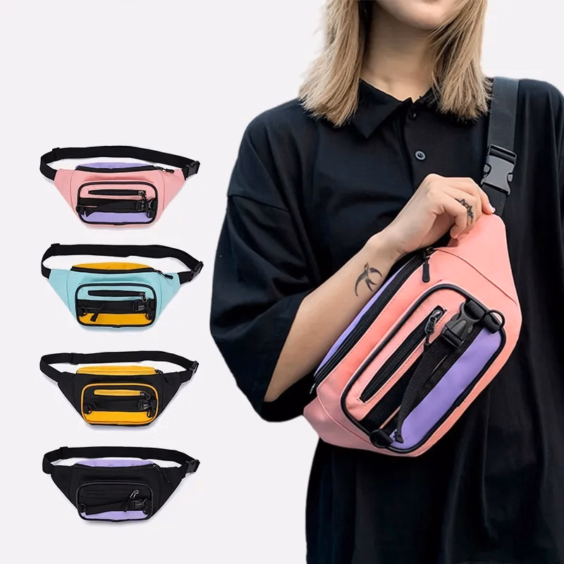 Premium Fanny Pack with Three Zippers