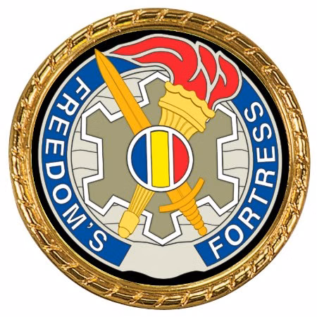 1 3/4" Gold Rope Edge Coin