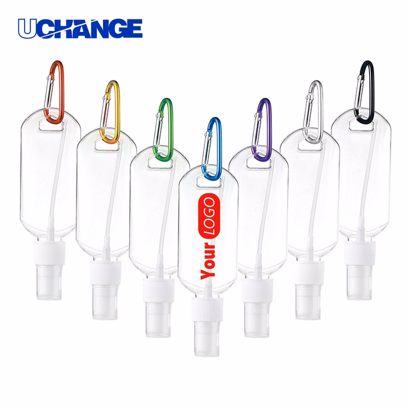 Spray Bottle Dispenser with Keychain