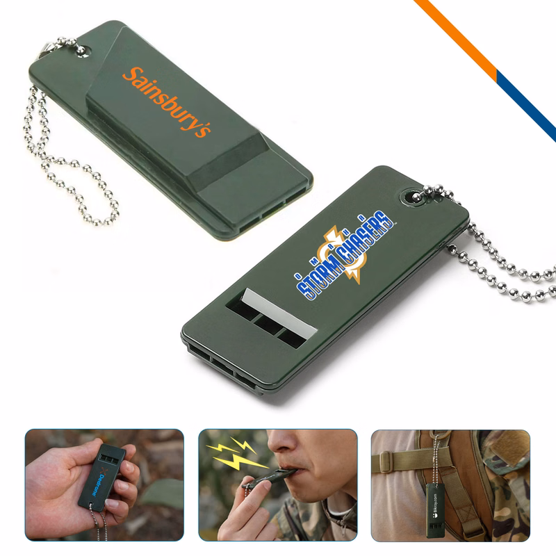 Whistlix Multi Audio Safety Whistle Keychain