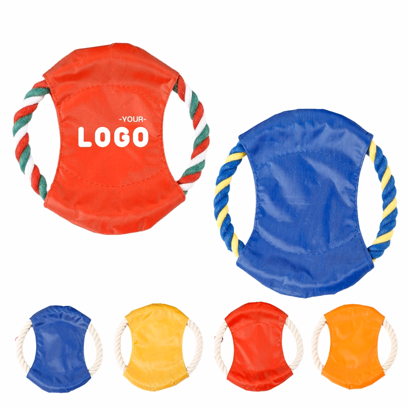 Pet Training Rope Toys Flying Disc Flyer Toy
