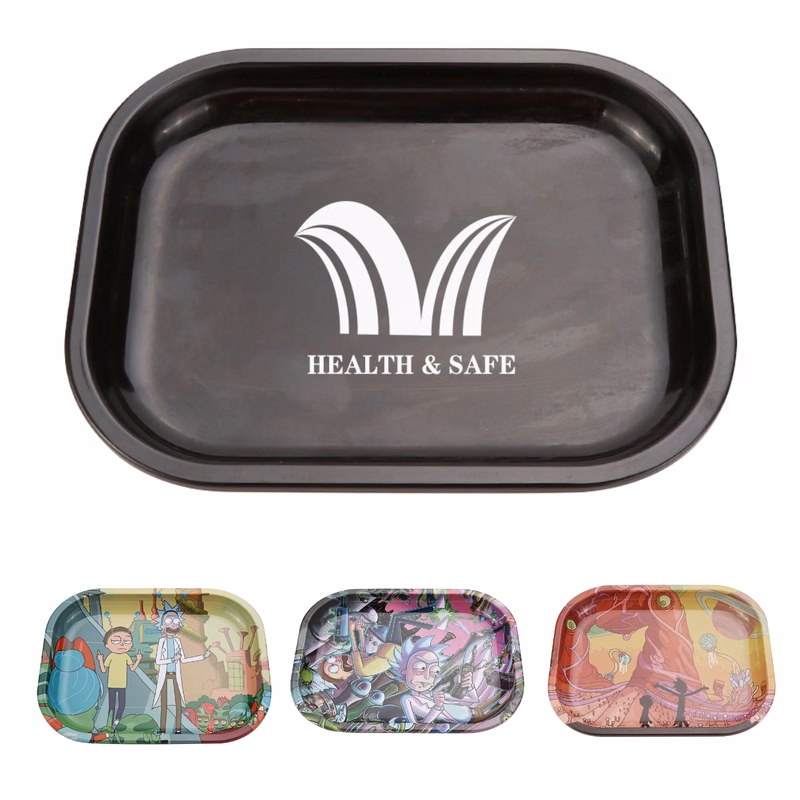 Creative Metal Cigarette Storage Tray