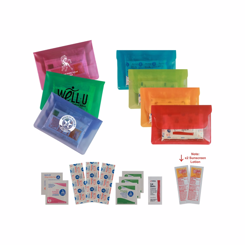 Sun Care Purse in Translucent Vinyl Colors
