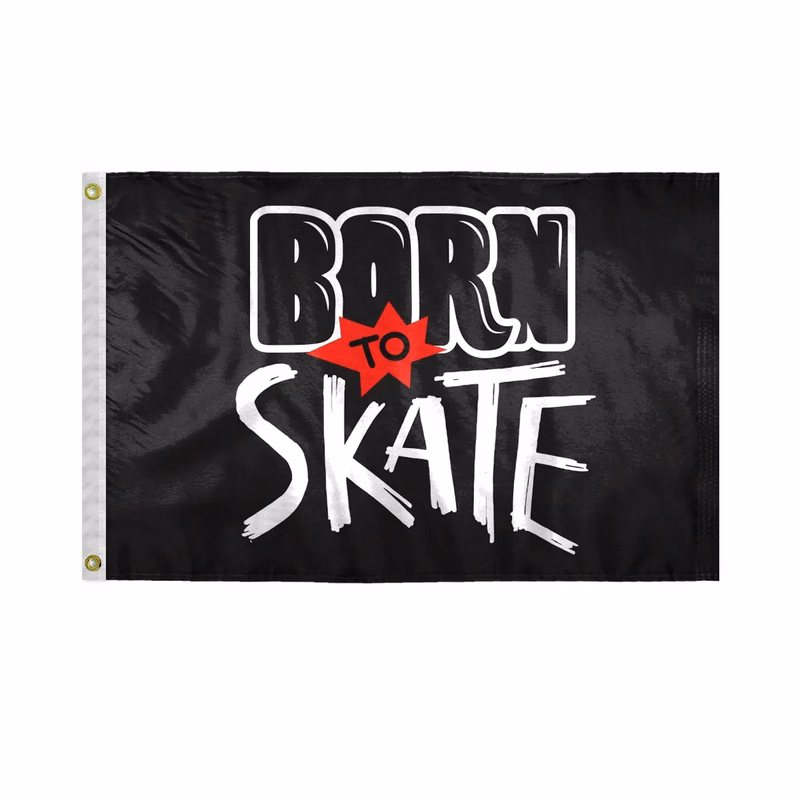 Custom Screen Sublimation Flag - 2' x 3' W-Poly