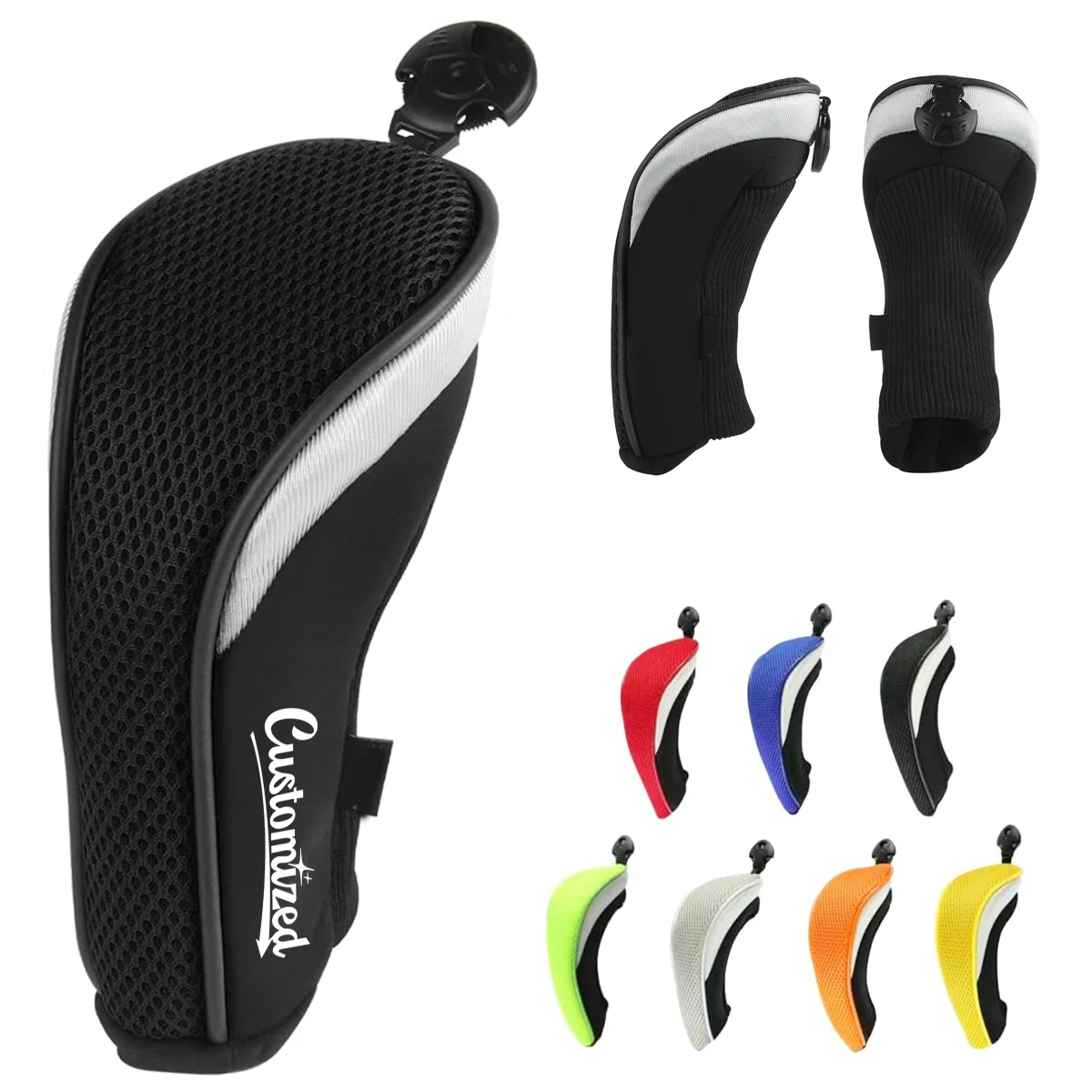 Golf Iron Head Covers Set with Hook and Multi Color 1