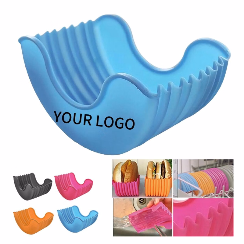 Silkscreen Printed Reusable Burger Clip for Kitchen