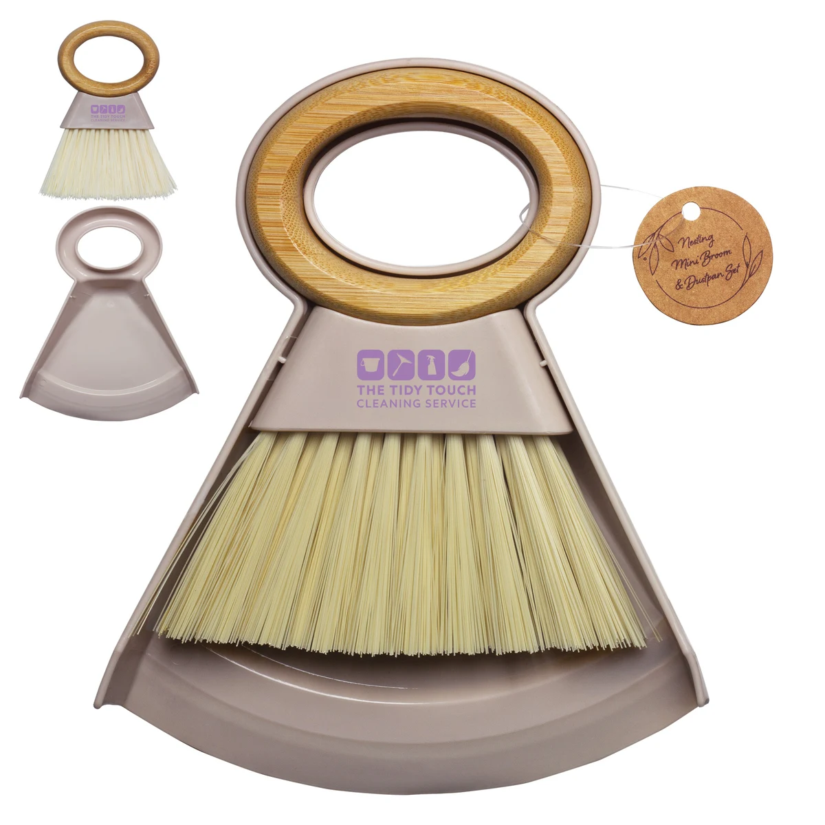 Nesting Mini Broom & Dustpan Set 1