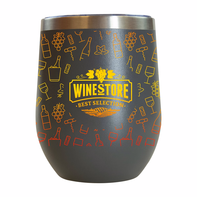 Sipper Wine Tumbler - 12 oz.
